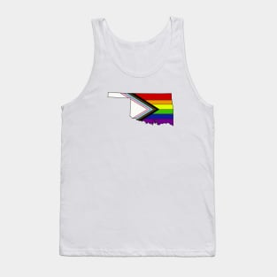 Progress pride flag - Oklahoma Tank Top